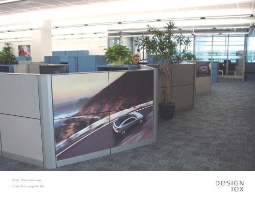 client: Aegon product(s): Imaged acrylic panels - Designtex