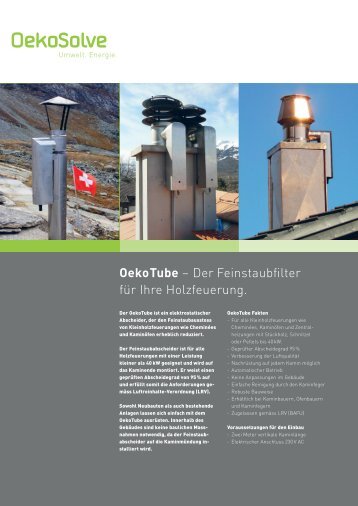 OekoTube â Der Feinstaubfilter fÃ¼r Ihre Holzfeuerung.