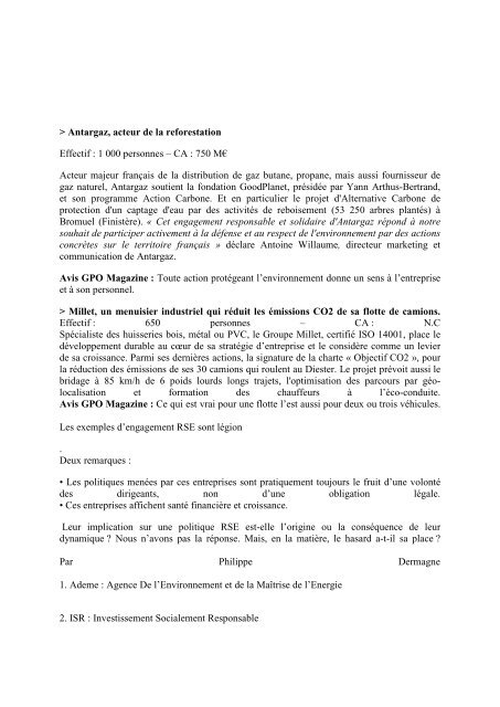 Voir la revue de presse Septembre-DÃ©cembre 2012 - Itancia