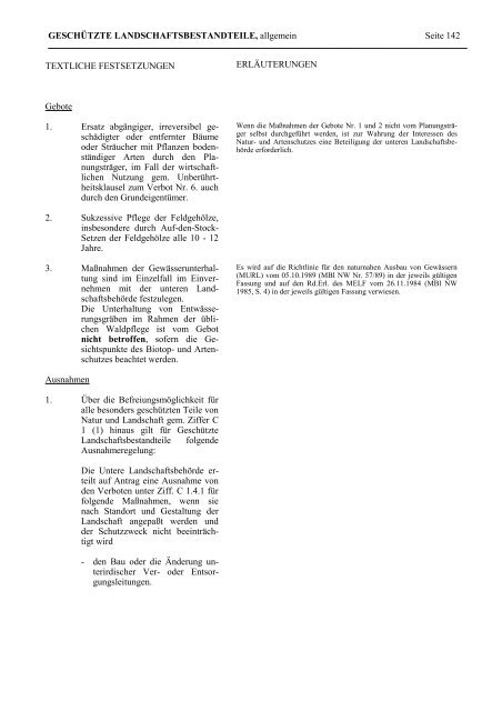 landschaftsplan nr. 3 - castroper hügelland - Kreis Recklinghausen