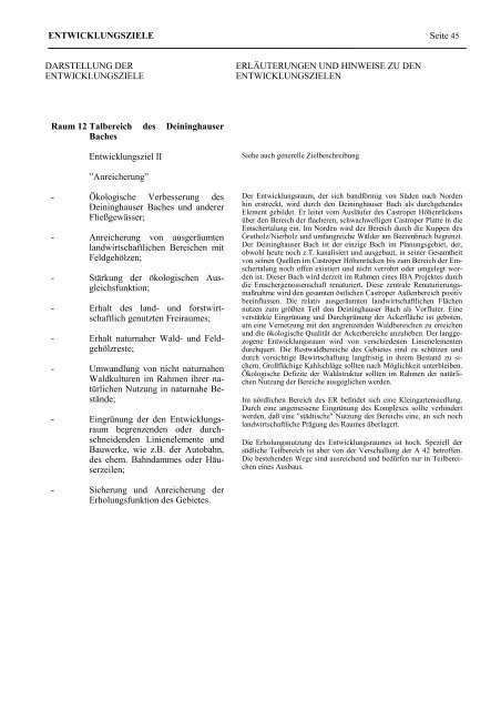 landschaftsplan nr. 3 - castroper hügelland - Kreis Recklinghausen