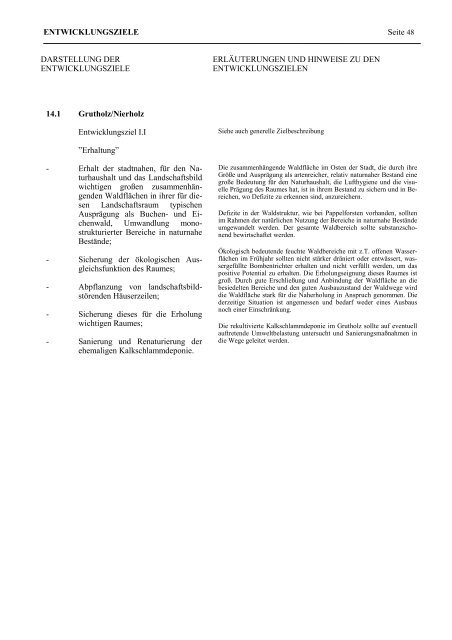 landschaftsplan nr. 3 - castroper hügelland - Kreis Recklinghausen