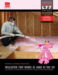 PROPINKÂ® L77 Brochure - Owens Corning