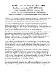 Professional Practice - Landscape Architecture