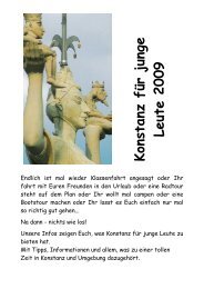 Konstanz für june Leute 2009 - Wollmatinger Ried