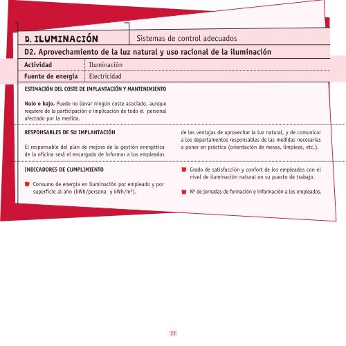 GuÃ­a de ahorro y eficiencia energÃ©tica en oficinas - Oficinas Eficientes