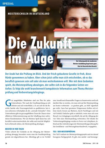 Die Zukunft im Auge