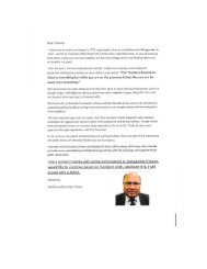 Patron Ballot and candidate statements - Sri Venkateswara Temple