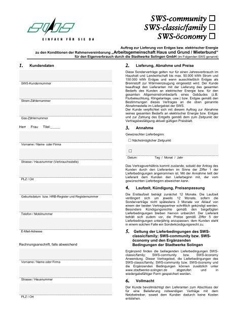 Das Formular Zum Download Finden Sie Hier Sws Antrag