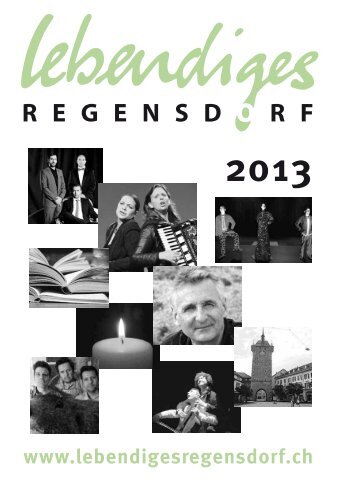 Jahresbroschüre (pdf) - Lebendiges Regensdorf