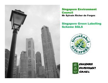 Singapore Environment Council Singapore Green Labelling ...