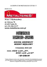 ECO LUX - Metalteres