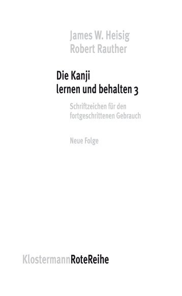 Die Kanji lernen und behalten 3 - Nanzan Institute for Religion and ...