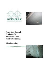 Alkalibursting - KERAPLAN Feuerfeste Spezialmassen GmbH