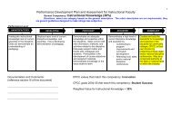 Rubric for Evaluating Classroom Assessment Plans, Tools, and ...