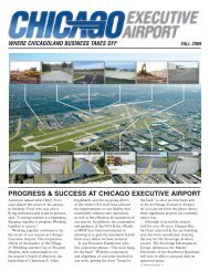 PROGRESS(Continued from front) - Chicago Executive Airport