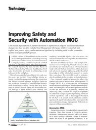 Improving Safety and Security with Automation MOC