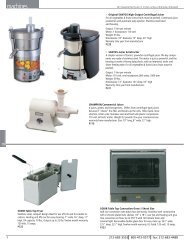 JB Prince Equipment Catalog - Machines