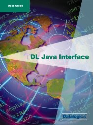 DL Java Interface - Datalogics