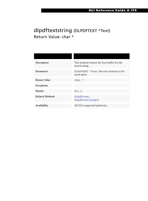 DLI Implementation and Reference Guide - Datalogics