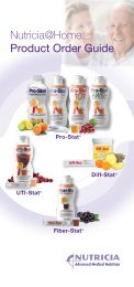 Nutricia@Home Product Order Guide - Medical Nutrition USA, Inc.
