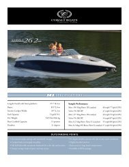 262 SPECIFICATIONS COBALT OUTSTANDING POINTS