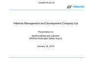 Exhibit/P-00130 - Offshore Helicopter Safety Inquiry