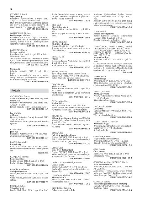 2011 / Ä. 16-17 prÃ­loha (PDF-formÃ¡t, 196kB) - LiterÃ¡rne informaÄnÃ© ...