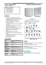 Download Data sheet XMP-TMC2350 MIFARE