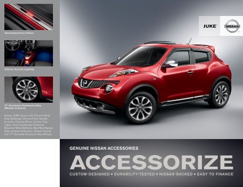 Genuine Nissan Juke Accessories - Norton Way Nissan