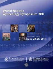 World Robotic Gynecology Symposium 2011 - Hospimed CZ