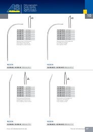 FÃ¼hrungsnadeln Guide needles Agujas de guÃ­a Aghi ... - Hospimed CZ