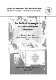 Der Tod im Kulturvergleich