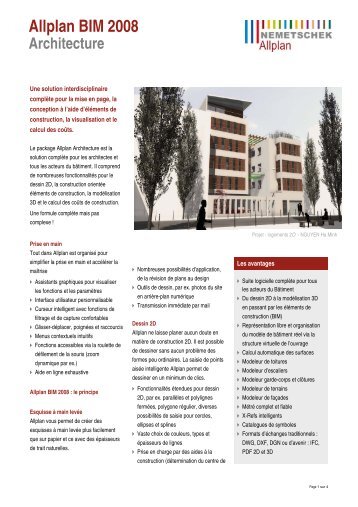 Allplan BIM 2008 - Fiche Architecture.pdf