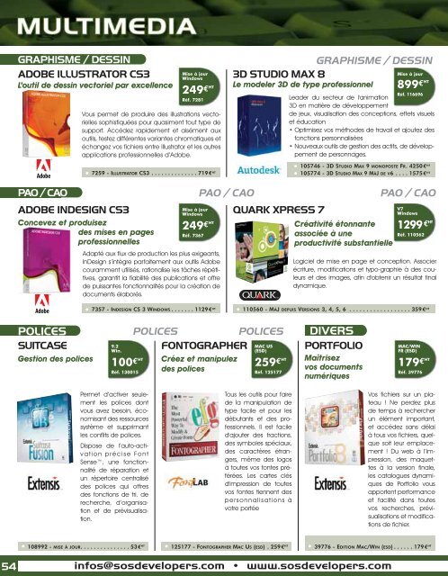 Catalogue complet de mars 2008