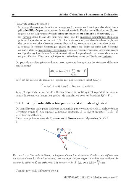 Chap 1,2 et 3 (P. Mendels)