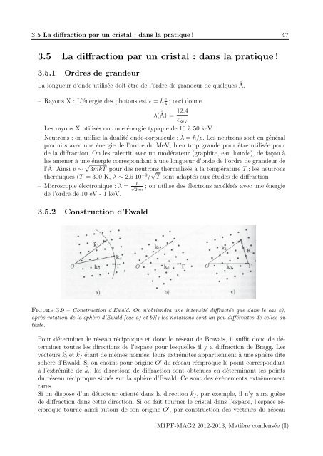 Chap 1,2 et 3 (P. Mendels)