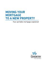 moving your mortgage to a new property - Coventry Building Society