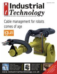 Cable management for robots comes of age - Industrial Technology ...