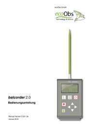 batcorder 2.0 - ecoobs Gmbh