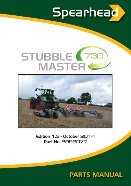 Stubble Master 730 - Spearhead Machinery Ltd