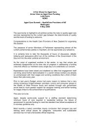 A Fair Share for Aged Care Union View on Aged Care Funding Laila ...