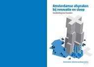 Amsterdamse afspraken bij renovatie en sloop - Huurdersvereniging ...