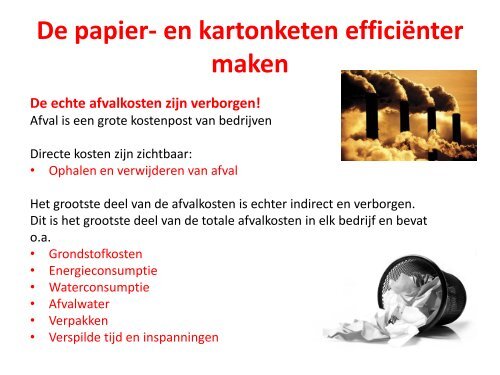 Keten InZicht - Kenniscentrum Papier & Karton