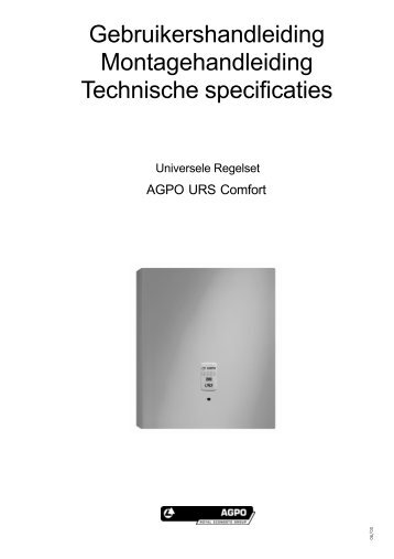 Handleiding URS Comfort - Ferroli