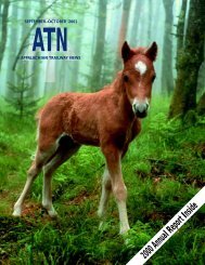 ATN September-October 2001 - Appalachian Trail Conservancy