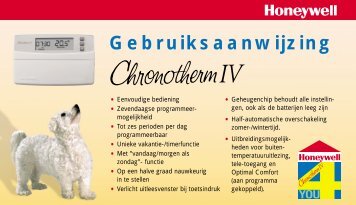 Gebruiksaanwijzing - Honeywell