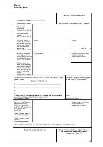 off market share transfer form transfer form for non market transactions off market share transfer form transfer form for non market transactions