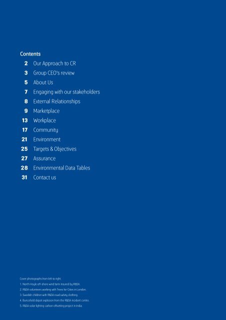 2006 Corporate Responsibility Report - Royal and Sun Alliance