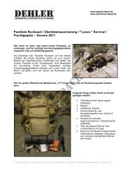 Packliste Rucksack / Überlebensausrüstung / 